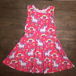 Liliane Girls Unicorn Sleeveless Dress 12-13Y
